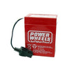 6 Volt Red Rechargeable Battery 9.5 Amps